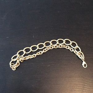 Stella & Dot gold link bracelet